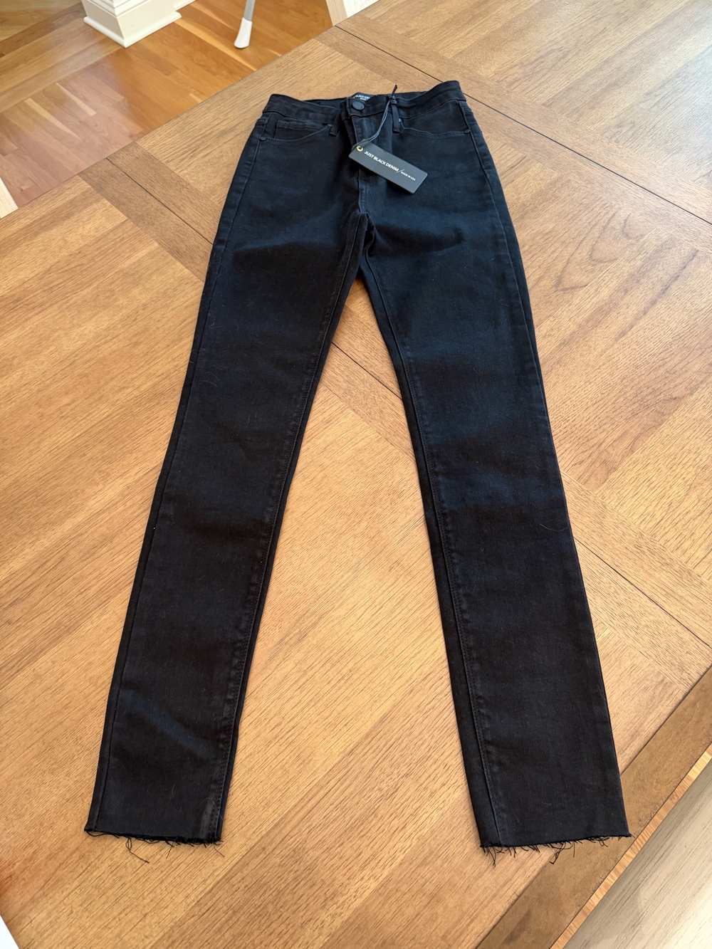 Just Black Denim Scissor Cut Skinny Jeans Women's Size 26